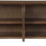 Elanor Oak Veneer And Solid Wood Sideboard / Buffet