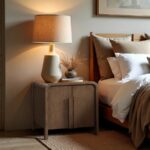 Harmony Oak Veneer And Solid Wood Nightstand