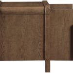 Harmony Oak Veneer And Solid Wood Nightstand