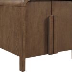 Harmony Oak Veneer And Solid Wood Nightstand