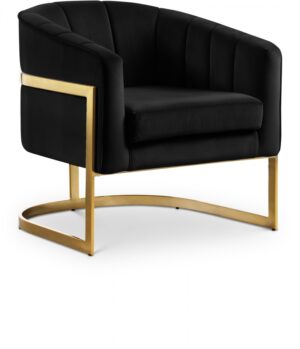 Carter Velvet Upholstered Accent Chair