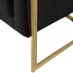 Carter Velvet Upholstered Accent Chair