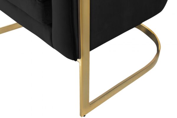 Carter Velvet Upholstered Accent Chair