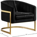 Carter Velvet Upholstered Accent Chair