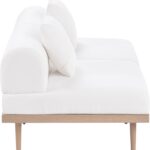 Laguna 71" Resilient Water Resistant Fabric Upholstered Outdoor Patio 2pc. Modular Loveseat
