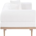 Laguna 71" Resilient Water Resistant Fabric Upholstered Outdoor Patio 2pc. Modular Loveseat