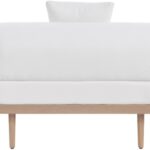 Laguna 106.5" Resilient Water Resistant Fabric Upholstered Outdoor Patio 3pc. Modular Sofa