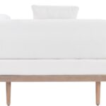 Laguna 106.5" Resilient Water Resistant Fabric Upholstered Outdoor Patio 4pc. Modular Sectional