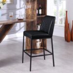 Bryce Vegan Leather Upholstered Bar Stool