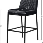 Bryce Vegan Leather Upholstered Bar Stool