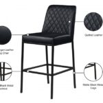 Bryce Vegan Leather Upholstered Bar Stool