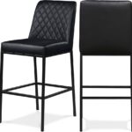 Bryce Vegan Leather Upholstered Bar Stool