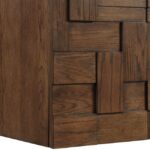 Leonardo 30" White Engineered Stone And Solid Wood Wall Mounted Bathroom Vanity