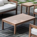 Newport Acacia Wood Outdoor Patio Coffee Table