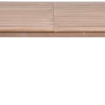 Newport 86.75" - 108" Acacia Wood Extendable Outdoor Patio Dining Table