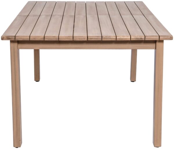 Newport 86.75" - 108" Acacia Wood Extendable Outdoor Patio Dining Table