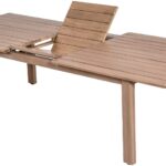 Newport 86.75" - 108" Acacia Wood Extendable Outdoor Patio Dining Table