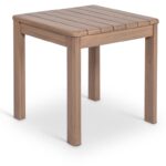 Newport Acacia Wood Outdoor Patio End / Side Table