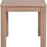 Newport Acacia Wood Outdoor Patio End / Side Table