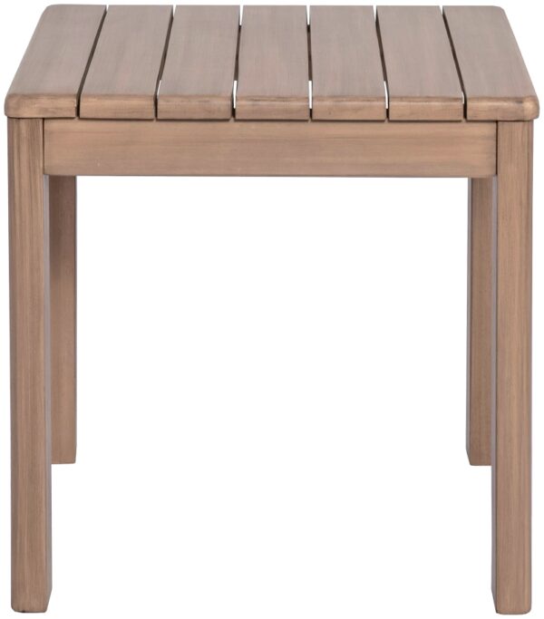 Newport Acacia Wood Outdoor Patio End / Side Table