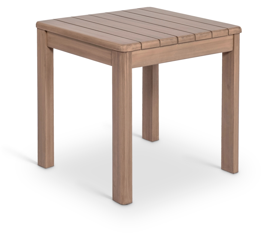 Newport Acacia Wood Outdoor Patio End / Side Table