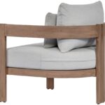 Newport Water Resistant Fabric Upholstered Outdoor Patio Chair