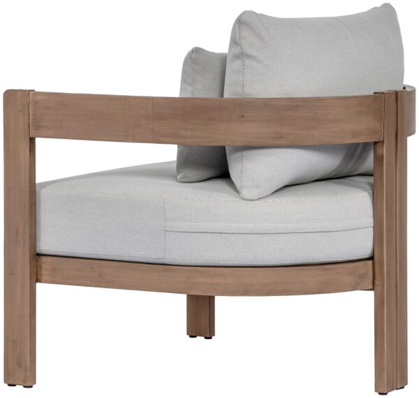 Newport Water Resistant Fabric Upholstered Outdoor Patio Chair