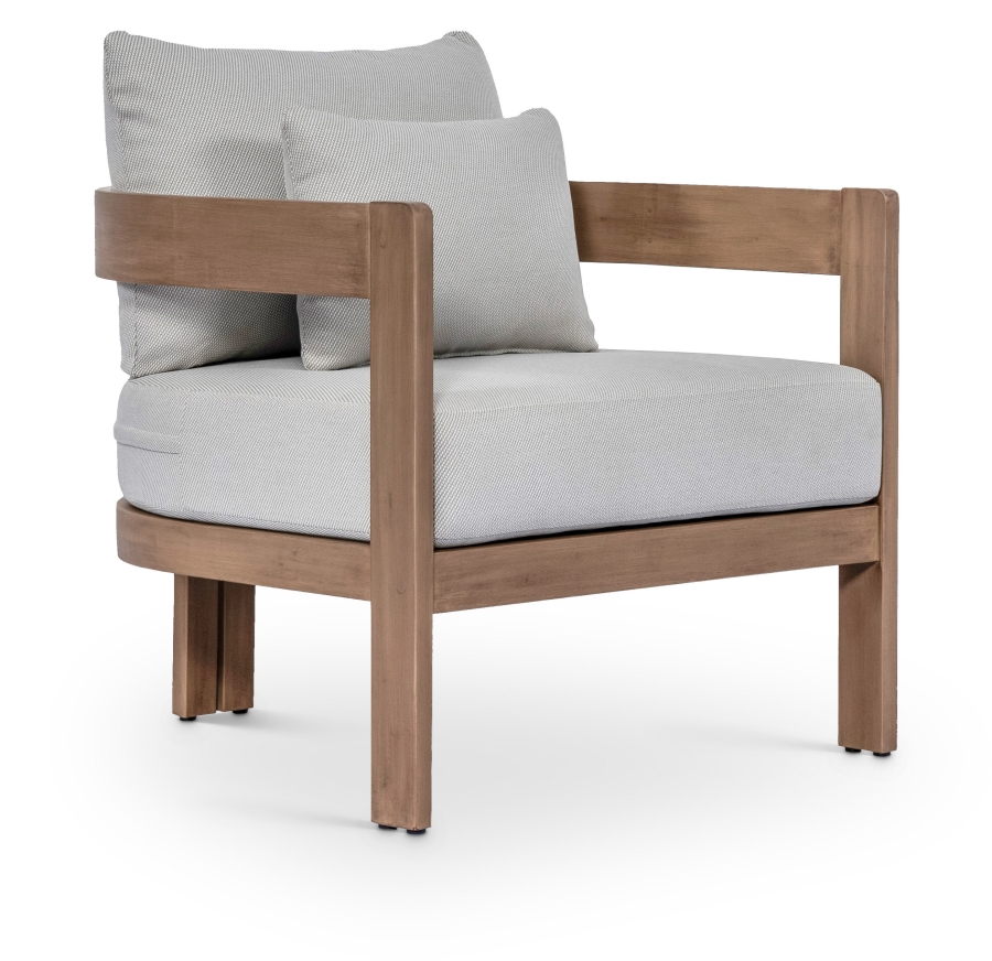 Newport Water Resistant Fabric Upholstered Outdoor Patio Chair