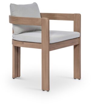 Newport Water Resistant Fabric Upholstered Outdoor Patio Dining Chair