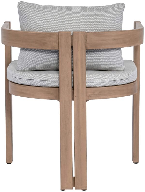 Newport Water Resistant Fabric Upholstered Outdoor Patio Dining Chair