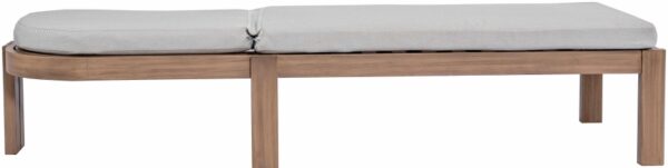 Newport Water Resistant Fabric Upholstered Outdoor Patio Lounge Chair