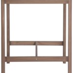 Newport Acacia Wood Outdoor Patio Square Bar Table