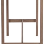 Newport Acacia Wood Outdoor Patio Rectangle Bar Table