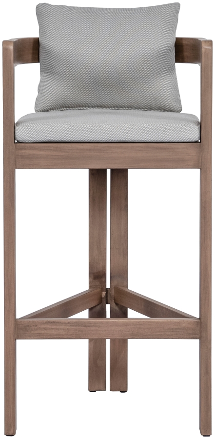 Newport Water Resistant Fabric Upholstered Outdoor Patio Bar Stool