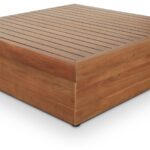 Mirella Teak Wood Outdoor Patio Coffee Table