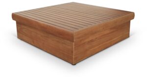 Mirella Teak Wood Outdoor Patio Coffee Table