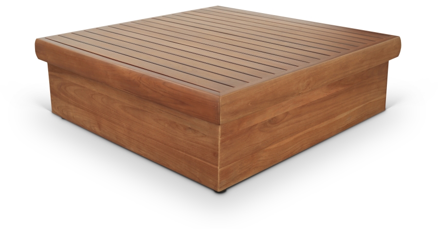 Mirella Teak Wood Outdoor Patio Coffee Table
