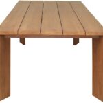 Mirella 96" Teak Wood Outdoor Patio Dining Table