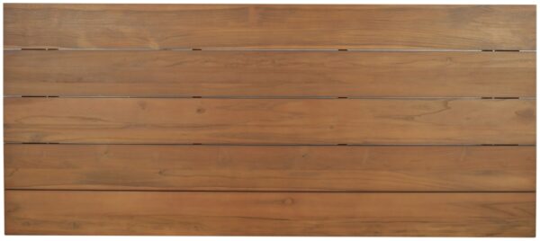 Mirella 96" Teak Wood Outdoor Patio Dining Table