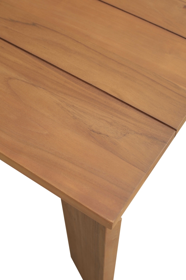Mirella 96" Teak Wood Outdoor Patio Dining Table