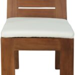 Mirella Water Resistant Fabric Upholstered Outdoor Patio Dining Side Chair