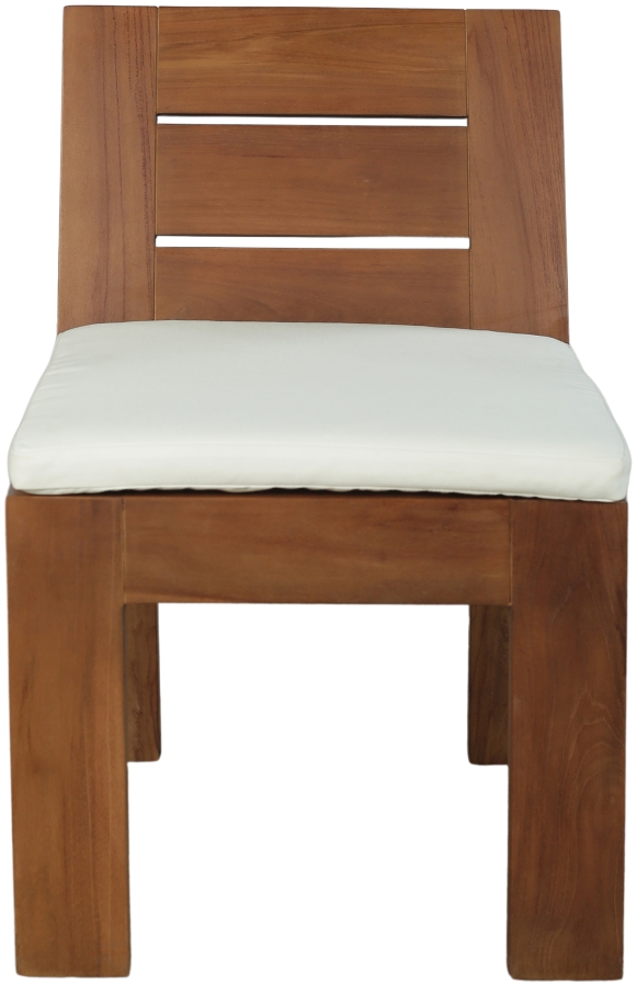 Mirella Water Resistant Fabric Upholstered Outdoor Patio Dining Side Chair