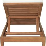 Mirella Water Resistant Fabric Upholstered Outdoor Patio Chaise Lounge