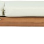 Mirella Water Resistant Fabric Upholstered Outdoor Patio Chaise Lounge