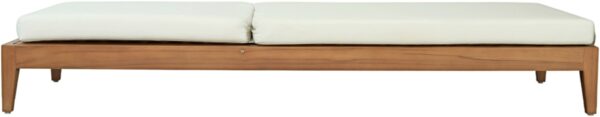 Mirella Water Resistant Fabric Upholstered Outdoor Patio Chaise Lounge