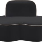 Swerve Velvet Upholstered Chair