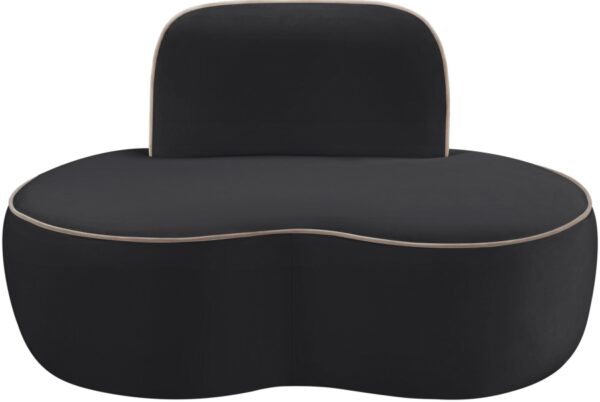 Swerve Velvet Upholstered Chair