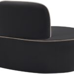 Swerve Velvet Upholstered Chair