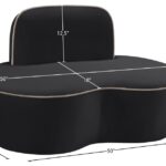 Swerve Velvet Upholstered Chair