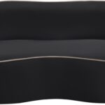 Swerve 77" Velvet Upholstered Loveseat
